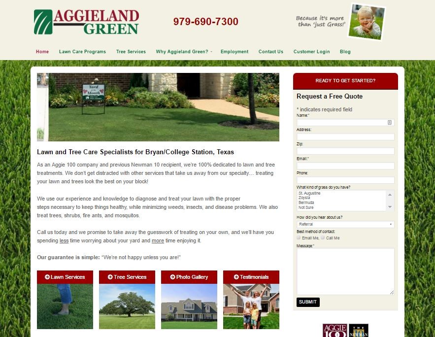 aggieland-green-website